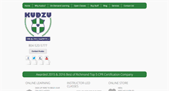 Desktop Screenshot of kudzusafety.com